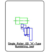 H-Type Burnishing Tool